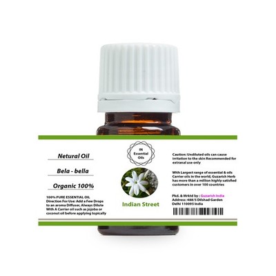 INDIAN STREET BELA PURE THERAPEUTIC GRADE ESSENTIAL OIL 3ML TO 100ML