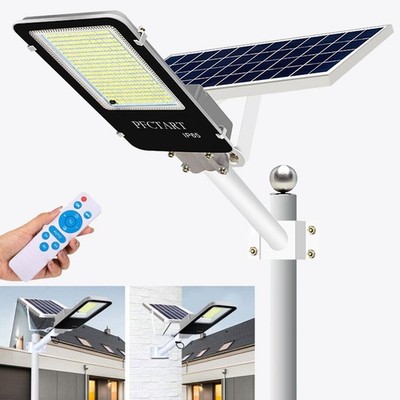 10000W Super Large Commercial Solar Street Light Dusk-Dawn Parking Lot Road Lamp