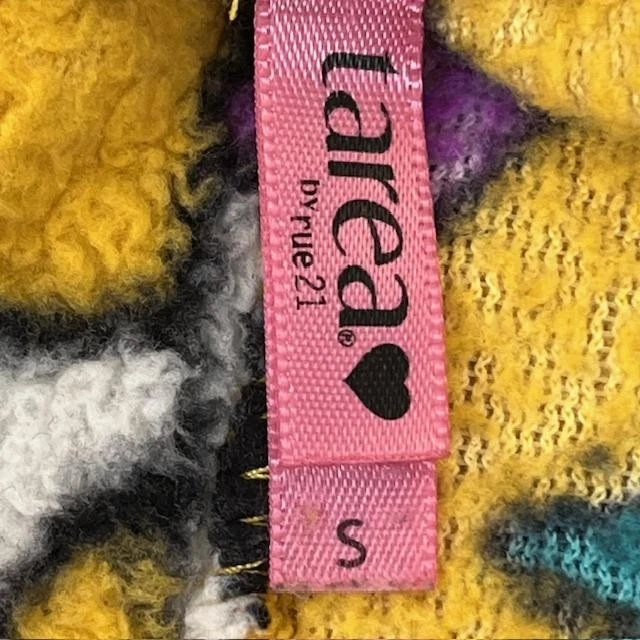 Pantalones de pijama rue21 Tarea para mujer pequeños amarillos polar salón calavera corazones estrellas Foto 4 de 4