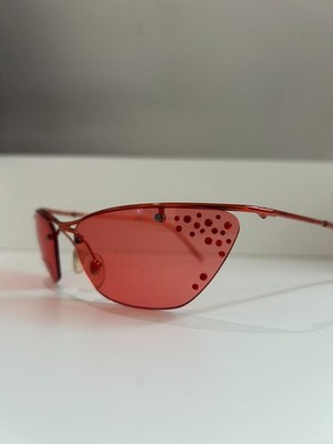 CHRISTIAN DIOR Sonnenbrille Dior Flash Red Vintage 2000er Jahre
