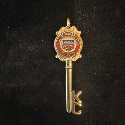 Seal Of Kansas City Missouri Key The Scout Pendant Charm