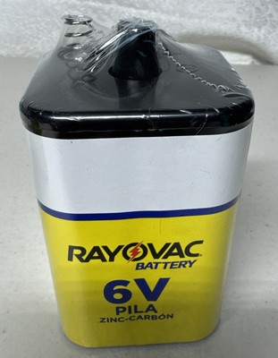 Rayovac Zinc-Carbon 6V Battery, Mercury Free & Leak-proof, Lantern Size U17