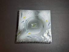 Atelier De Verre L'oiseau De Bois Square Floral Fused Art Glass Trinket Dish 6"