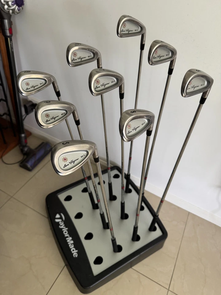 BEN HOGAN GOLF BH-5 CAVITY RH IRON SET 3-SW APEX 3 REGULAR FLEX STEEL USED BH 5 - image 4 of 4