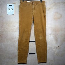 Pilcro and the Letterpress Corduroy Pants Womens 30x28 Brown Serif Skinny Fit