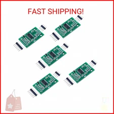 Stemedu 5PCS HX711 Load Cell Amplifier A/D 24 Bits Precision Breakout Board Dual