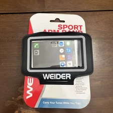 Weider Outdoor Arm Band  Phone Holder iPhone Android Workout Running RUN. NEW