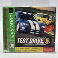 Test Drive 5 PlayStation 1 PS1 Greatest Hits Complete With Manual CIB Tested