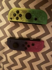 Nintendo Switch Splatoon Joycons