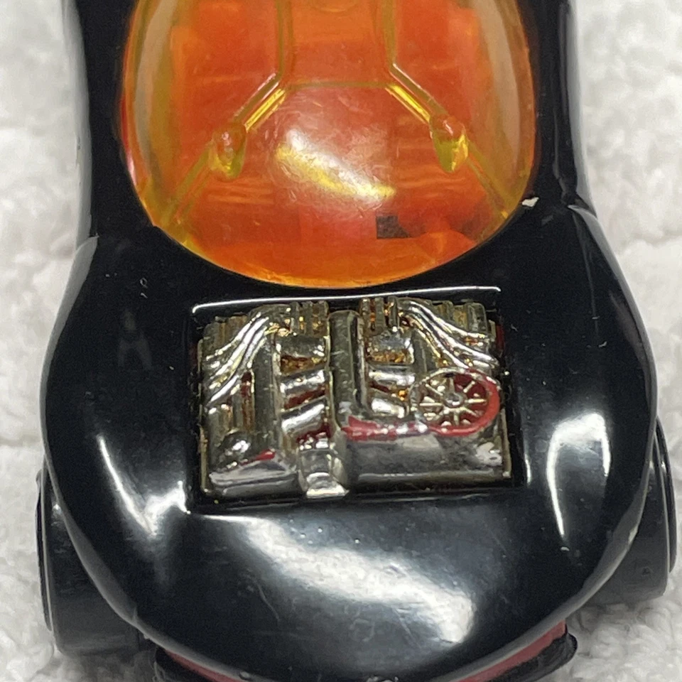 Vintage 1991 Hot Wheels  Diecast Black Flashfire Turbo Sports Car Malaysia - Image 4 of 4