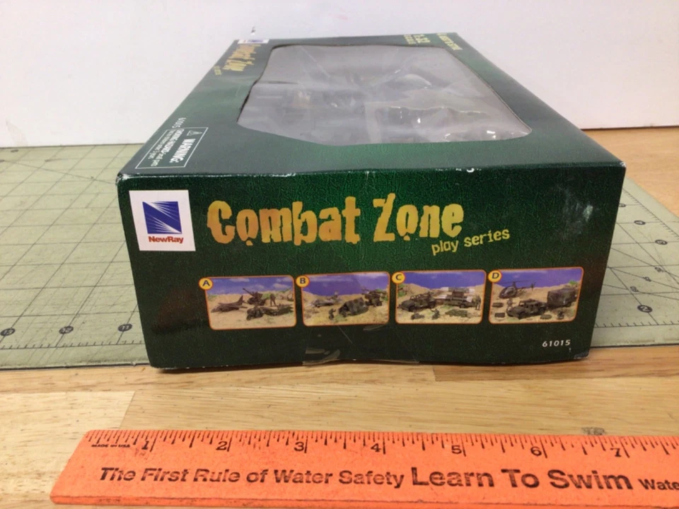 1:32 Combat Zone military play set with jet by New-Ray Toys lot #2 - Image 4 of 4