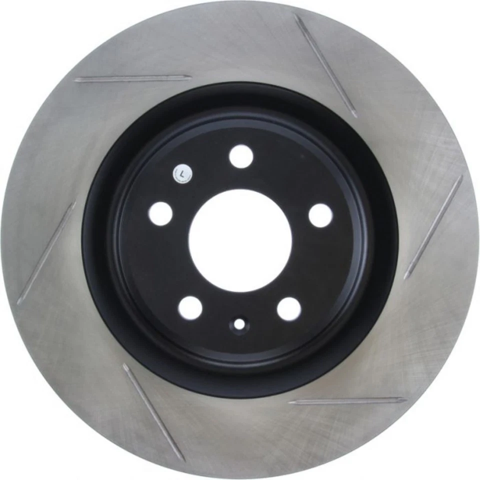 StopTech para Audi A4 Allroad 2017-2020 rotor de freno deportivo ranurado - lado del conductor Foto 2 de 4