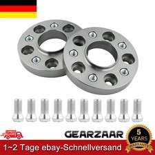 Spurplatten Spurverbreiterungen Distanzscheiben Für BMW E91 Silver Alu