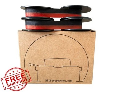Smith Corona GR9 Typewriter Ribbon Black Red (2 Pack)