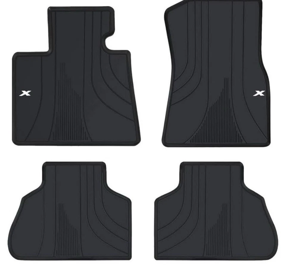 Funda Coche BMW X5 2019-2024, Alfombrillas Coche y Protector Antihuschas (Blanco) Foto 2 de 3