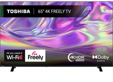 Toshiba 65 Inch 65UV1563DB Smart 4K UHD HDRDLED Freely TV