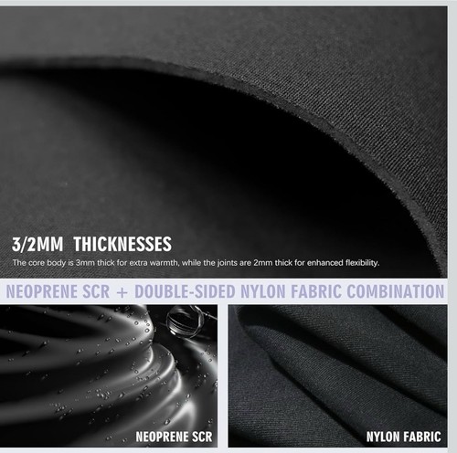 Wetsuit Women 3/2mm Neoprene – Plus Size & Tall - Picture 4 of 6