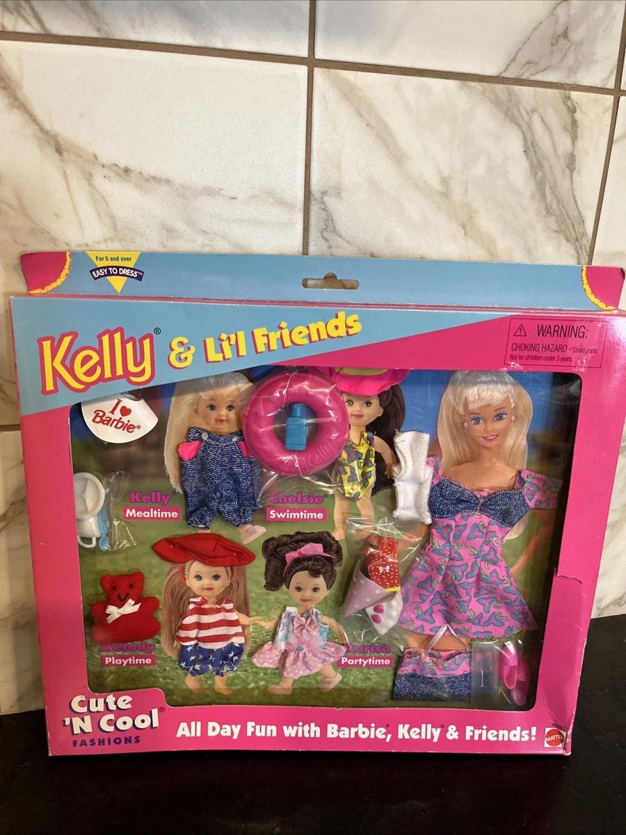 Kelly Cute N Cool Fashions Baby Sister Barbie Mattel Day at Zoo