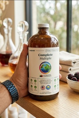 Complete Multiple Adult Liquid Multivitamin - Essential Vitamins, Minerals & Nut