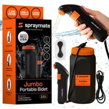 Portable Bidet for Travel & Camping – Electric High Pressure Rechargeable Bid...