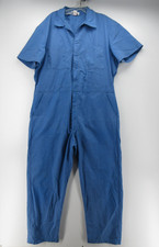 VINTAGE Dickies Coveralls Men Medium Blue Mechanic Workwear Utility Painter 90s