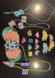 Vintage 1980s Fazz Geometric Fashion Accessories – Large Lot