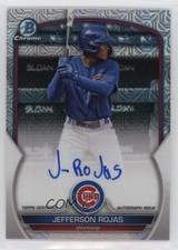 2023 Bowman Chrome Prospect Mega Box Auto Jefferson Rojas #BMA-JRS Auto 14ij