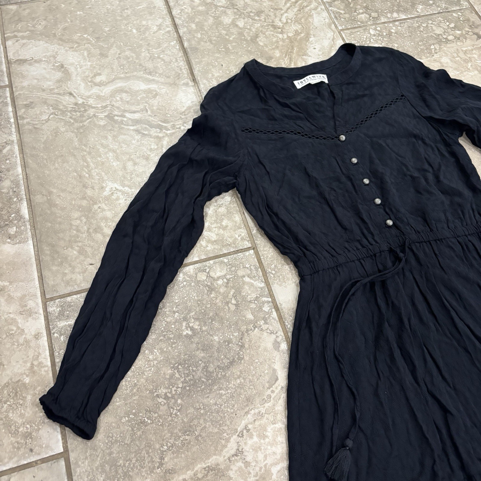 Idyllwind Fitzpatrick Solid Long Sleeve Mini Dres… - image 7