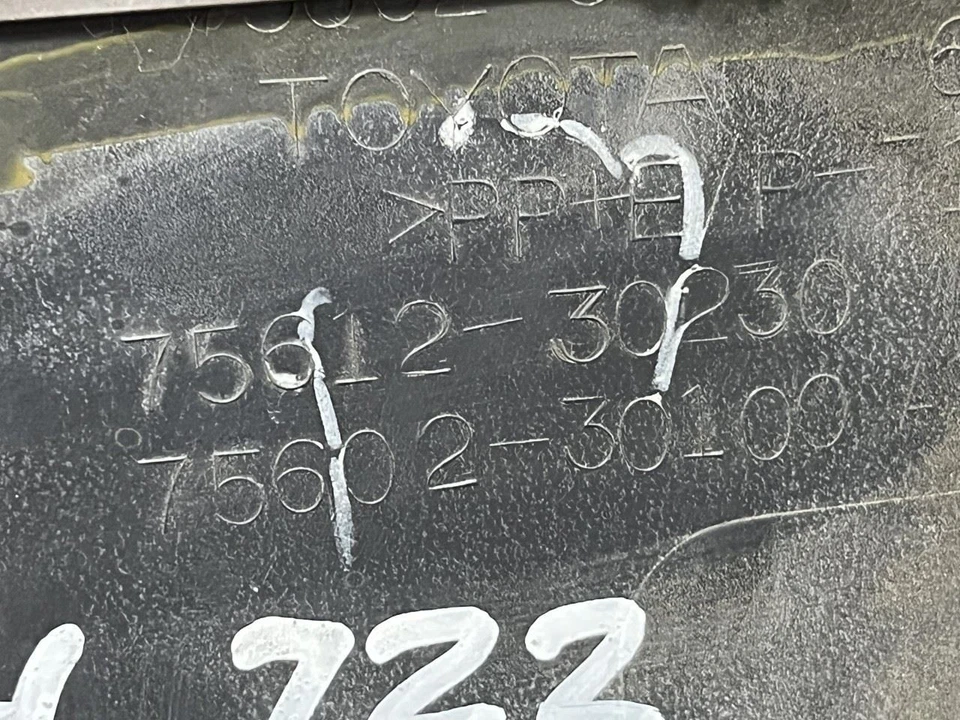 Lexus GS300 GS430 2001 2002 2003 2004 2005 GUARDABARROS DELANTERO IZQUIERDO MOLDURA MOLDURA 6S5 Foto 3 de 4