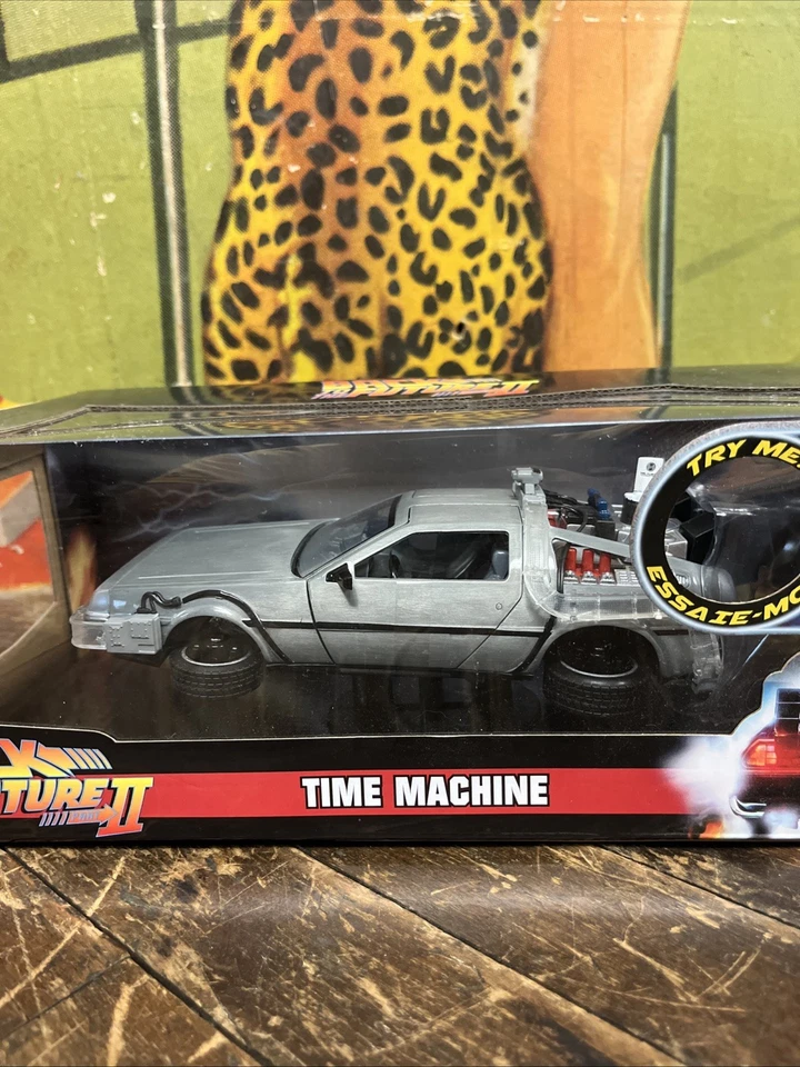 2021 JADA 玩具 回到未来第 2 部分 1: 24 比例 DELOREAN 时间机器电影 — 第 4/4 张图片