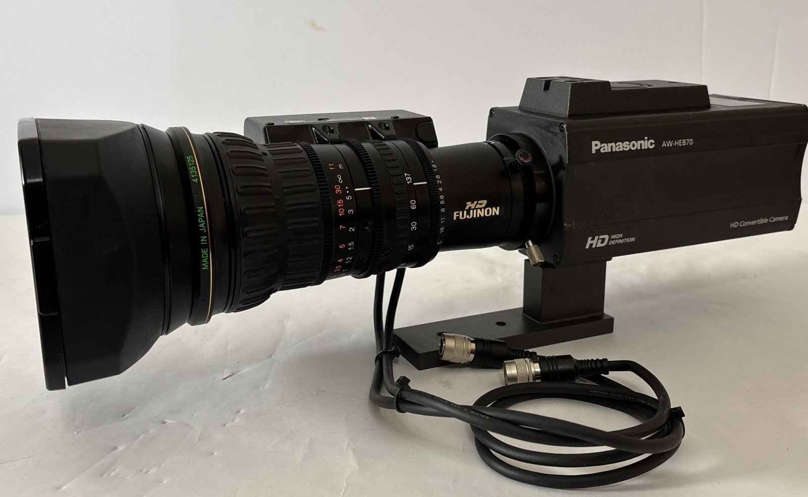 Panasonic AW-HE870 HD Convertible Camera w/Fujinon HAs18x7.6
