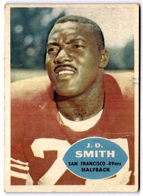 1960 Topps #115 J.D. Smith * Low Grade * High Res Scan *