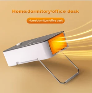 Mini Desktop Space Heater Portable Electric Personal Desk Warmer Energy Saving