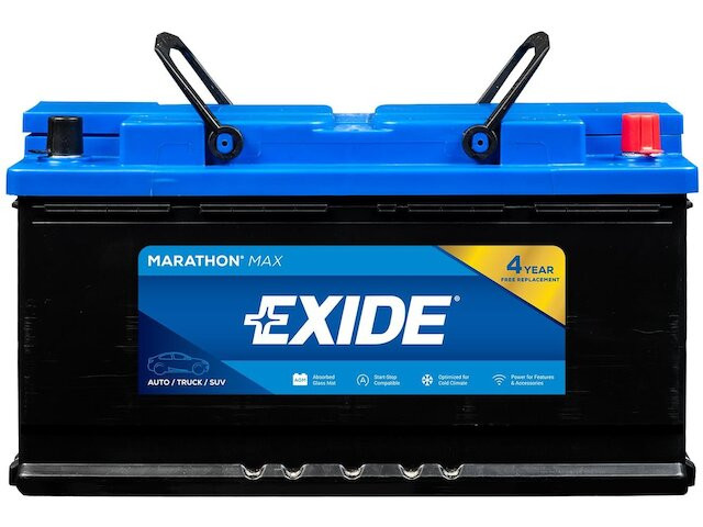 For 2008-2012 Lamborghini Gallardo Battery Exide 66348FCKJ 2009 2010 2011