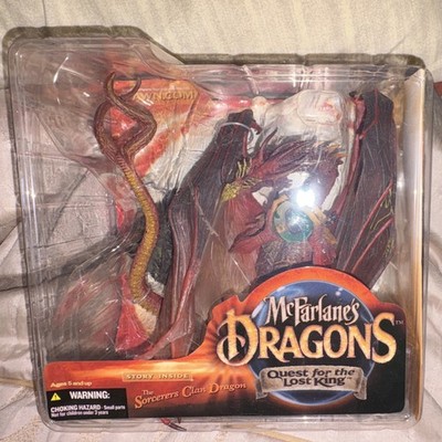 McFarlane Toys Dragons Quest Lost King Sorcerers Clan Dragon Action Figure