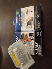 Brother Ink Cartridges! 3 - LC51BK plus 1 - LC51Y Factory Sealed