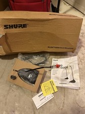 Shure MX400D Microflex 12  Gooseneck Microphone New  Open Box Supercardioid
