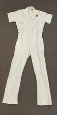 Vintage-USA-NEW Big Ben by Wrangler Mint Green Pinstripe Coverall Small Regular