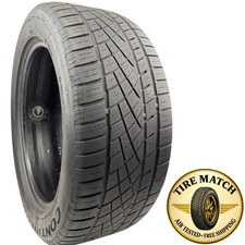 Used 25550zr19 Continental Extremecontact Dws06 Plus 107w 532 Dot 22