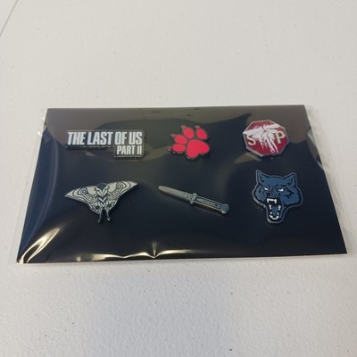 The Last Of Us Part II 2 Collector's Edition Enamel Pin Set (NO GAME)