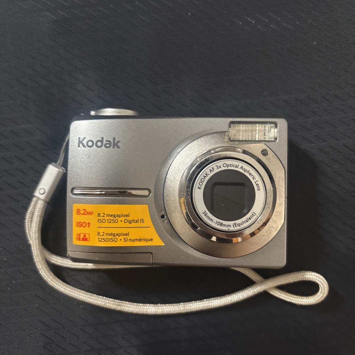 Kodak EasyShare C813 8.2MP Digital Camera - Silver for sale