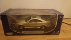 motor max 1/18 diecast collection 2002 mercedes benz clk car  gold