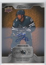 2023-24 Upper Deck Engrained Rookies Auto Tristen Robins #129 Auto 18m3