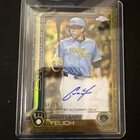 2025 Topps Gilded CHRISTIAN YELICH Chrome Gold Auto Yellow-Gold /75 On-Card MIL