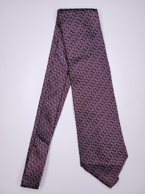 Methode Mens Formal Necktie 58''Lx4''W Burgundy/Gray Neck Tie
