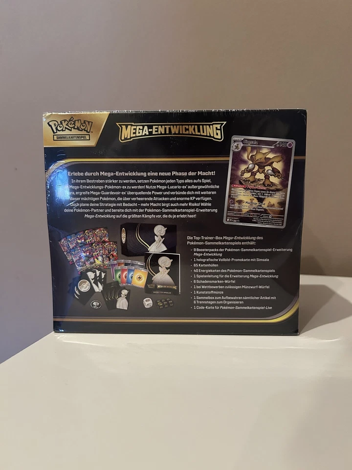Mega-Entwicklung Top-Trainer-Box Guardevoir | Deutsch | NEU | OVP |  Pokémon - Bild 3 von 4