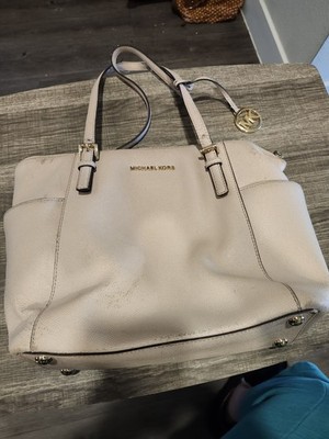 Michael Kors Women's Leather MK Patten Crossbody Tote