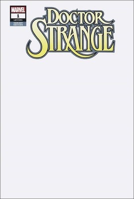 Blank DOCTOR STRANGE #1 (2018) convention Sketch Variant Marvel Fast SAFE SHIP