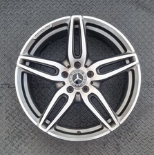 Mercedes E Class front alloy wheel 19" inch Genuine AMG A2134012000 NO REPAIRS 