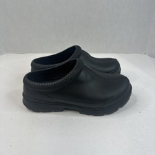 Ugg Shoes Size 7 W Women  s Black Tasman X Waterproof Rubber Clog No sock Y8